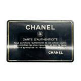 シャネル CHANEL バニティ A01618　46番台 ブルー　ゴールド金具 デニム レディース ハンドバッグ