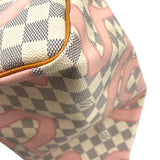 ルイ・ヴィトン LOUIS VUITTON スピーディバンドリエール30 タヒチコレクション N41052 ベージュ ダミエアズール レディース ショルダーバッグ