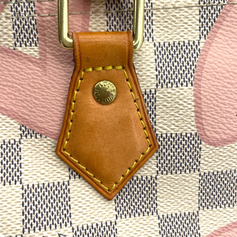 ルイ・ヴィトン LOUIS VUITTON スピーディバンドリエール30 タヒチコレクション N41052 ベージュ ダミエアズール レディース ショルダーバッグ