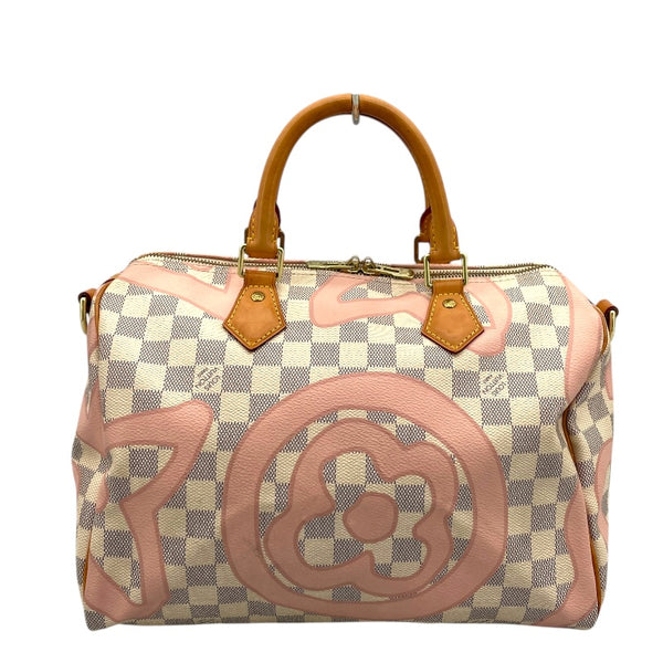 ルイ・ヴィトン LOUIS VUITTON スピーディバンドリエール30 タヒチコレクション N41052 ベージュ ダミエアズール レディース ショルダーバッグ