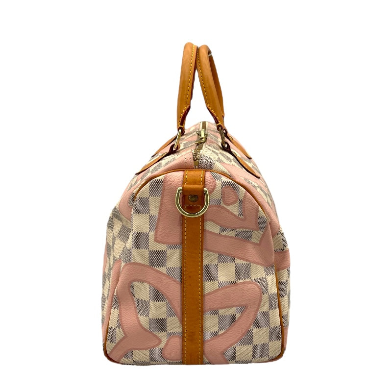ルイ・ヴィトン LOUIS VUITTON スピーディバンドリエール30 タヒチコレクション N41052 ベージュ ダミエアズール レディース ショルダーバッグ