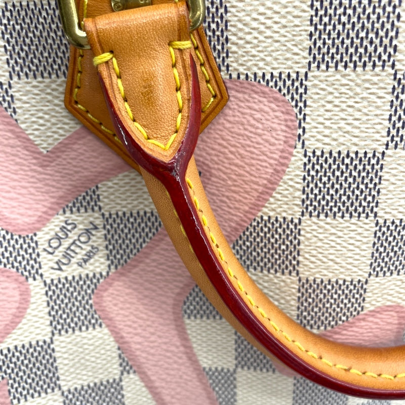ルイ・ヴィトン LOUIS VUITTON スピーディバンドリエール30 タヒチコレクション N41052 ベージュ ダミエアズール レディース ショルダーバッグ