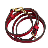 ルイ・ヴィトン LOUIS VUITTON ボワットシャポースープ M90498 ルージュ　ゴールド金具 ヴェルニ レディース ショルダーバッグ