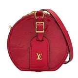 ルイ・ヴィトン LOUIS VUITTON ボワットシャポースープ M90498 ルージュ　ゴールド金具 ヴェルニ レディース ショルダーバッグ