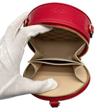 ルイ・ヴィトン LOUIS VUITTON ボワットシャポースープ M90498 ルージュ　ゴールド金具 ヴェルニ レディース ショルダーバッグ
