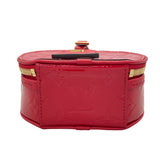 ルイ・ヴィトン LOUIS VUITTON ボワットシャポースープ M90498 ルージュ　ゴールド金具 ヴェルニ レディース ショルダーバッグ