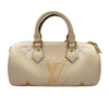 ルイ・ヴィトン LOUIS VUITTON パピヨンBB M45708 ベージュ　ゴールド金具 モノグラム・アンプラント レディース ショルダーバッグ