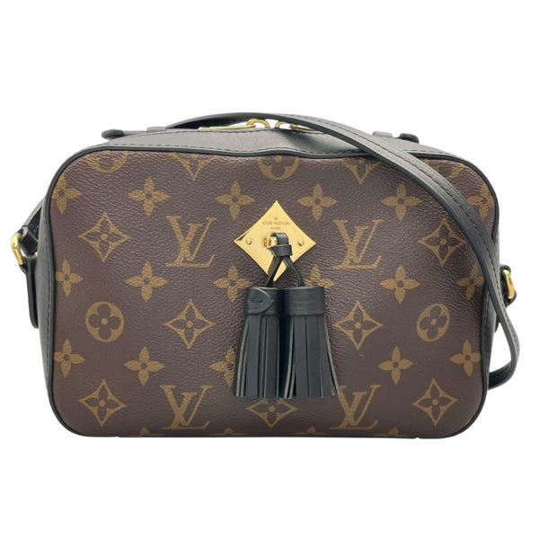 ルイ・ヴィトン LOUIS VUITTON サントンジュ M43555 モノグラム/ノワール　ゴールド金具 モノグラム レディース ショルダーバッグ