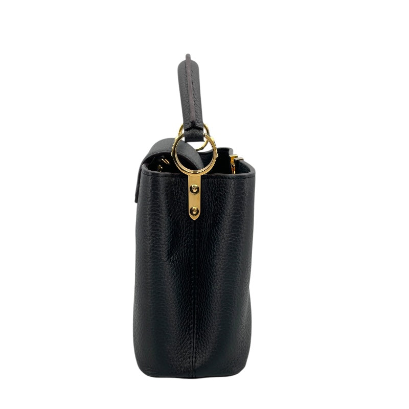 ルイ・ヴィトン LOUIS VUITTON カプシーヌBB M94755 ブラック トリヨン レディース ショルダーバッグ