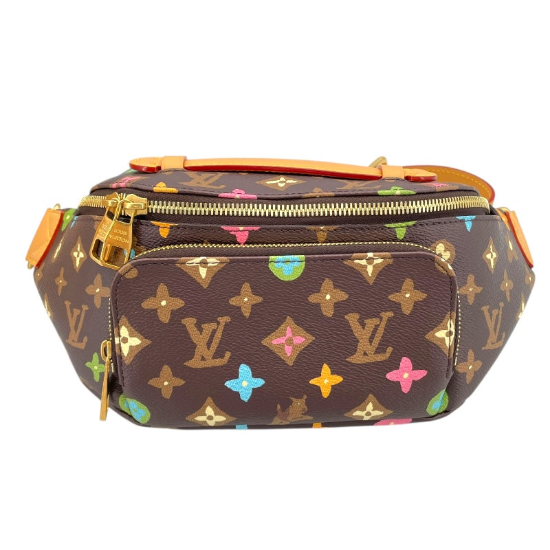 ルイ・ヴィトン LOUIS VUITTON ラッシュ・バムバッグ M24858 ブラウン モノグラムキャンバス レディース ボディバッグ