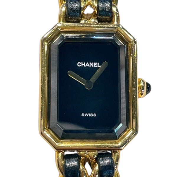 シャネル CHANEL プルミエールM H0001 GP クオーツ レディース 腕時計
