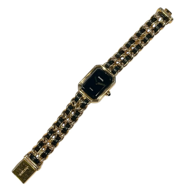 シャネル CHANEL プルミエールM H0001 GP クオーツ レディース 腕時計
