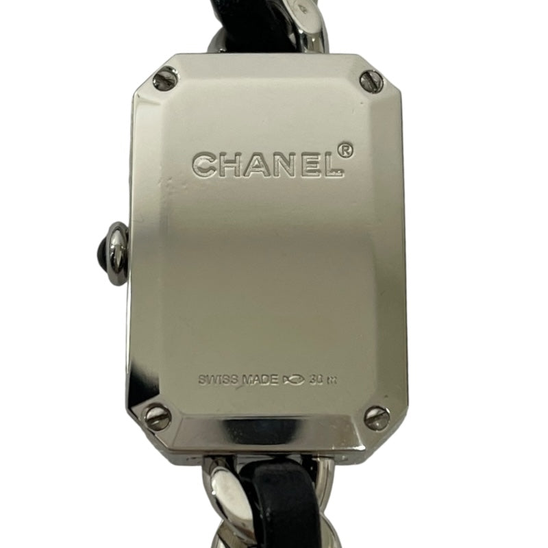 シャネル CHANEL プルミエール ロック H3749 SS/レザー クオーツ レディース 腕時計