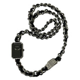 シャネル CHANEL プルミエール ロック H3749 SS/レザー クオーツ レディース 腕時計