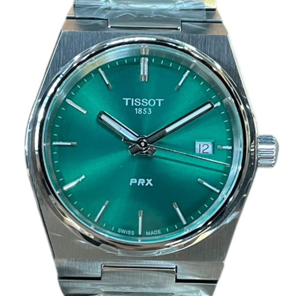 ティソ TISSOT PRX 35mm T137.210.11.081.00 316Lステンレススチールケース クオーツ メンズ 腕時計