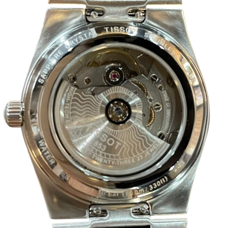 ティソ TISSOT PRX 35mm T137.207.11.091.01 ライトグリーン 316Lステンレススチールケース 自動巻き メンズ 腕時計