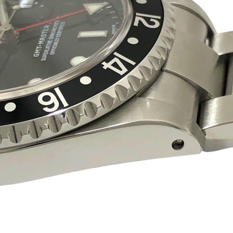ロレックス ROLEX GMTマスター2 P番 16710 ブラック SS メンズ 腕時計