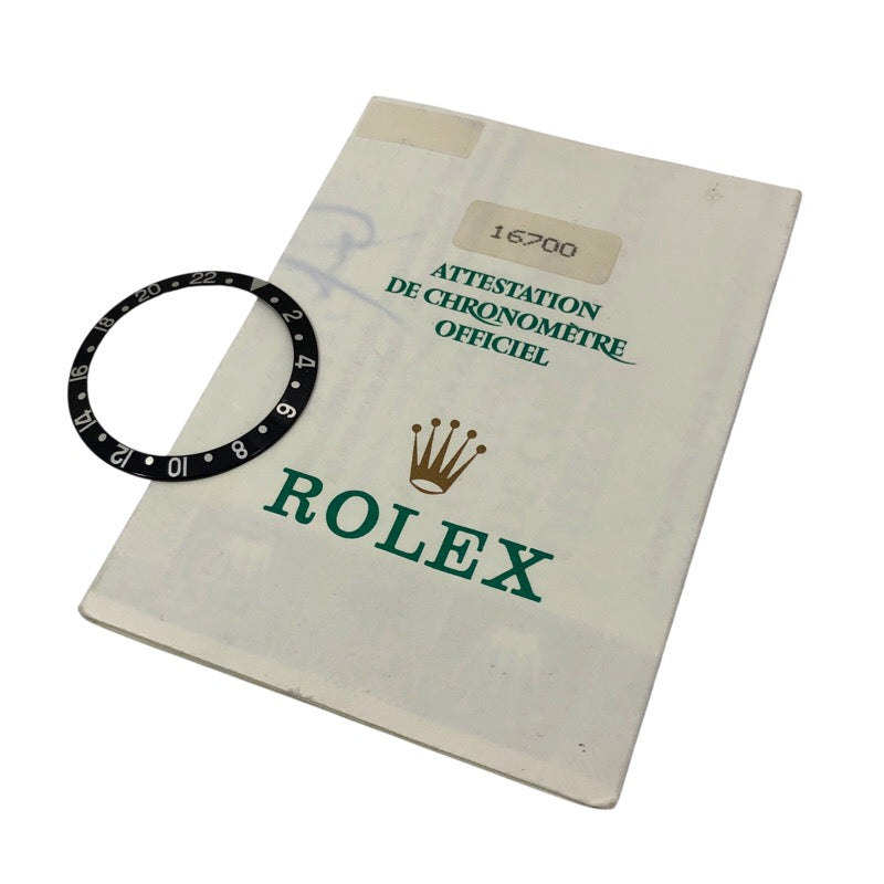 ロレックス ROLEX GMTマスター X番 16700 ブラック SS メンズ 腕時計