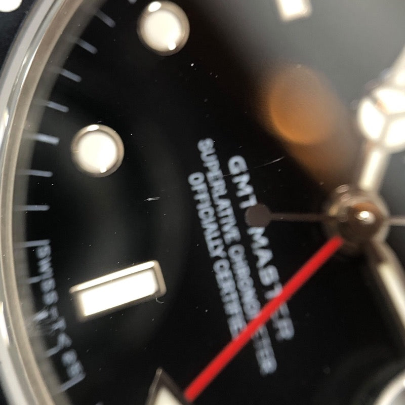 ロレックス ROLEX GMTマスター X番 16700 ブラック SS メンズ 腕時計