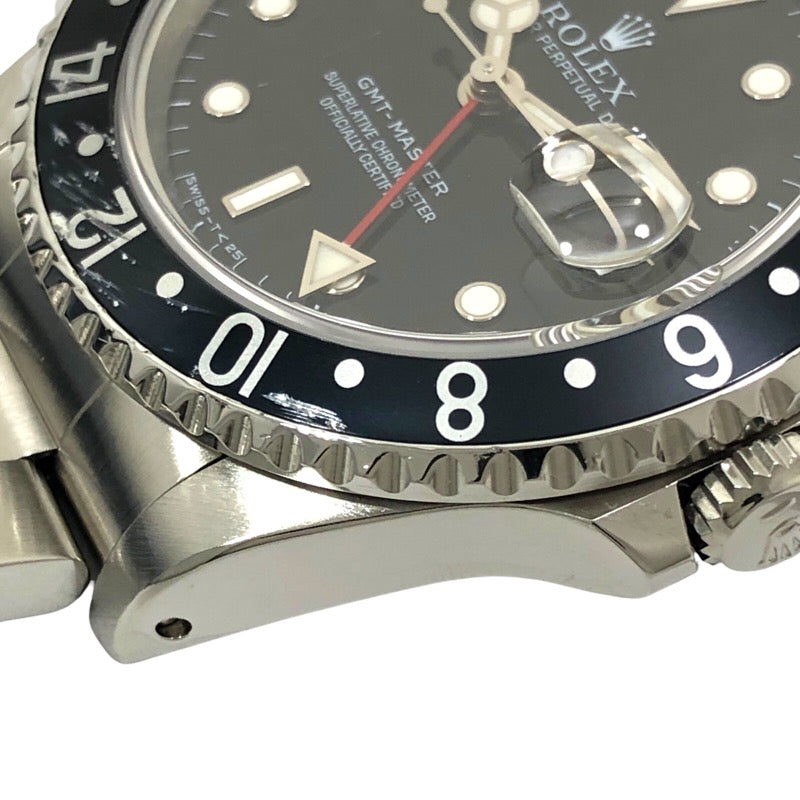 ロレックス ROLEX GMTマスター X番 16700 ブラック SS メンズ 腕時計
