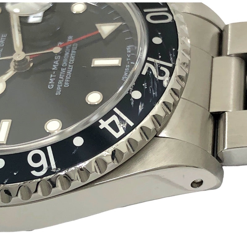ロレックス ROLEX GMTマスター X番 16700 ブラック SS メンズ 腕時計