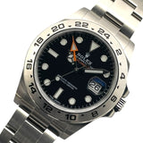 ロレックス ROLEX エクスプローラー2 216570 ブラック SS 自動巻き メンズ 腕時計
