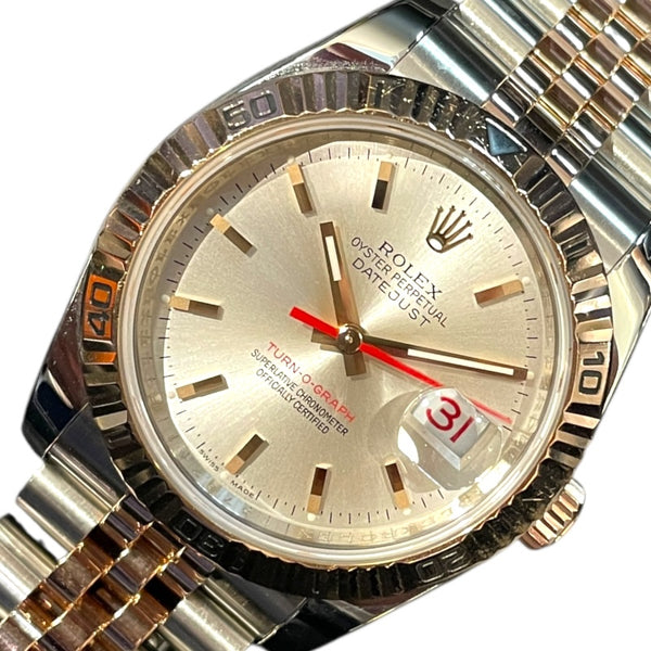 ロレックス ROLEX ターノグラフ 116261 ゴールド K18ローズゴールド/ステンレススティール 自動巻き メンズ 腕時計