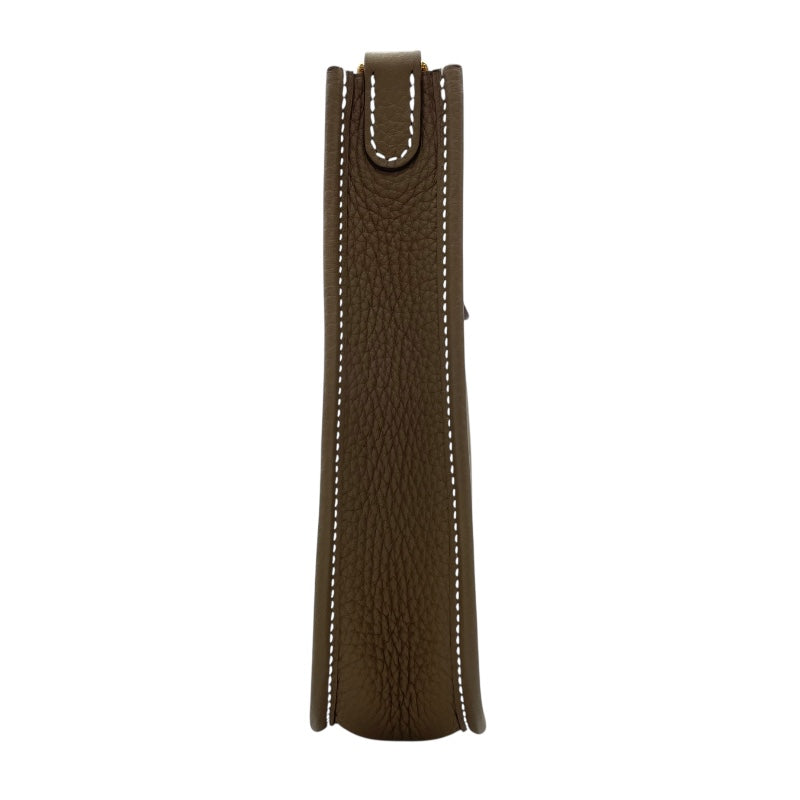 エルメス HERMES エヴリンTPM W刻 エトゥープ　ゴールド金具 トリヨン レディース ショルダーバッグ