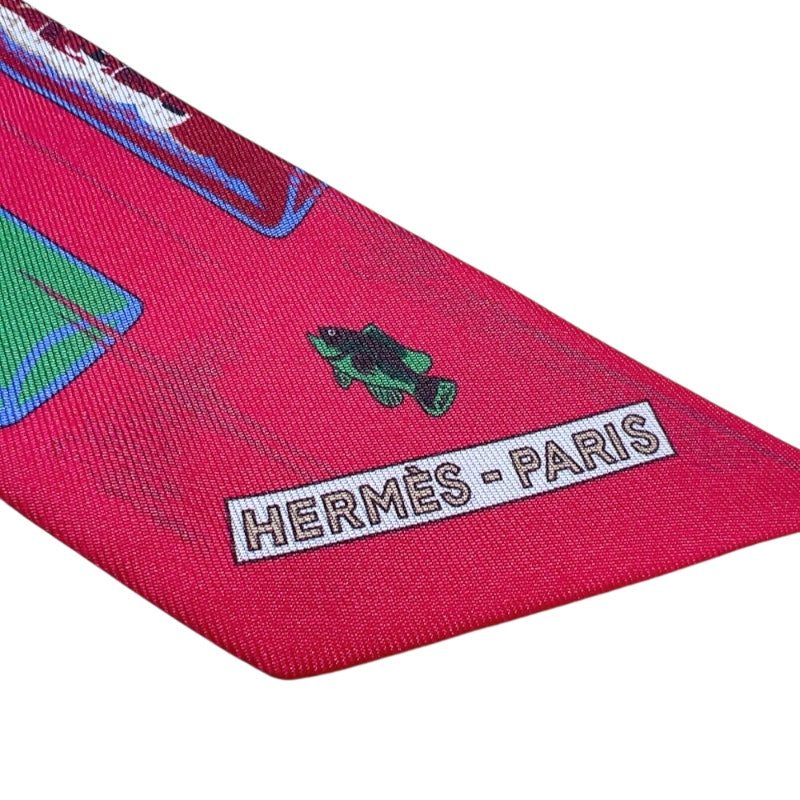 エルメス HERMES ツイリー カレーシュ ハミとボトル Caleche
