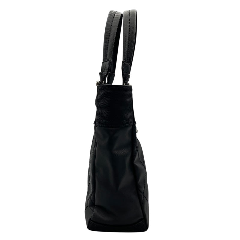 シャネル CHANEL パリビアリッツトートPM A34208 ブラック　シルバー金具 コーティングキャンバス レディース トートバッグ