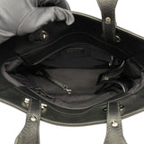 シャネル CHANEL パリビアリッツトートPM A34208 ブラック　シルバー金具 コーティングキャンバス レディース トートバッグ