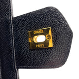 シャネル CHANEL ココマーク ボックス バニティバッグ A01999 ブラック ゴールド金具 キャビアスキン レディース ショルダーバッグ