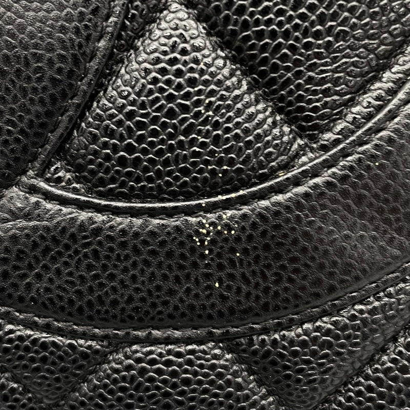 シャネル CHANEL 復刻トート A01804　70番台 ブラック　ゴールド金具 キャビアスキン レディース トートバッグ