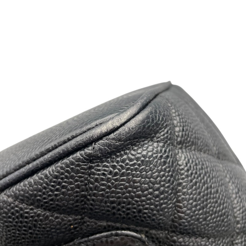 シャネル CHANEL 復刻トート A01804　70番台 ブラック　ゴールド金具 キャビアスキン レディース トートバッグ
