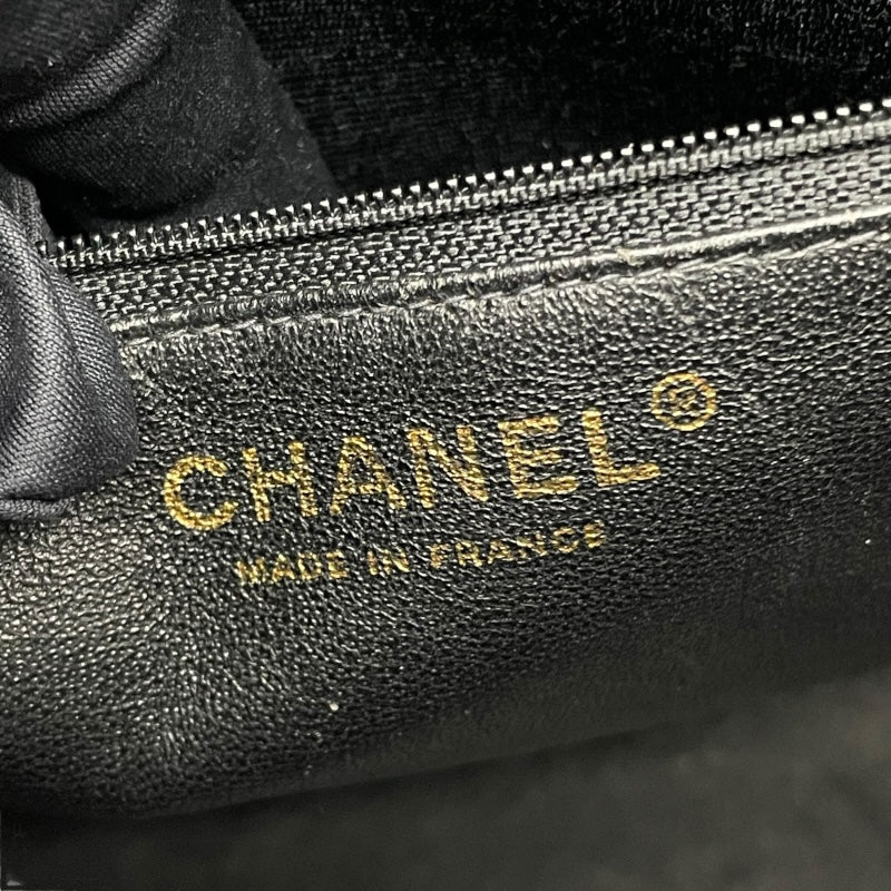 シャネル CHANEL 復刻トート A01804　79番台 ブラック　ゴールド金具 キャビアスキン レディース トートバッグ