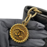 シャネル CHANEL 復刻トート A01804　79番台 ブラック　ゴールド金具 キャビアスキン レディース トートバッグ