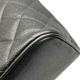 シャネル CHANEL 復刻トート A01804　79番台 ブラック　ゴールド金具 キャビアスキン レディース トートバッグ