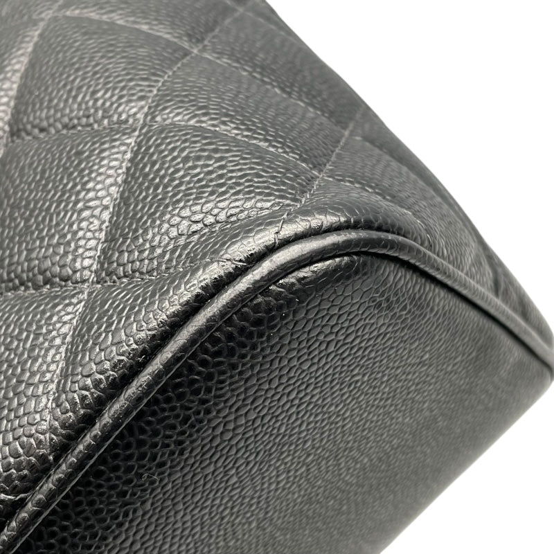 シャネル CHANEL 復刻トート A01804　79番台 ブラック　ゴールド金具 キャビアスキン レディース トートバッグ