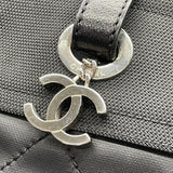 シャネル CHANEL パリビアリッツトートPM A34208　15番台 ブラック　シルバー金具 コーティングキャンバス レディース トートバッグ