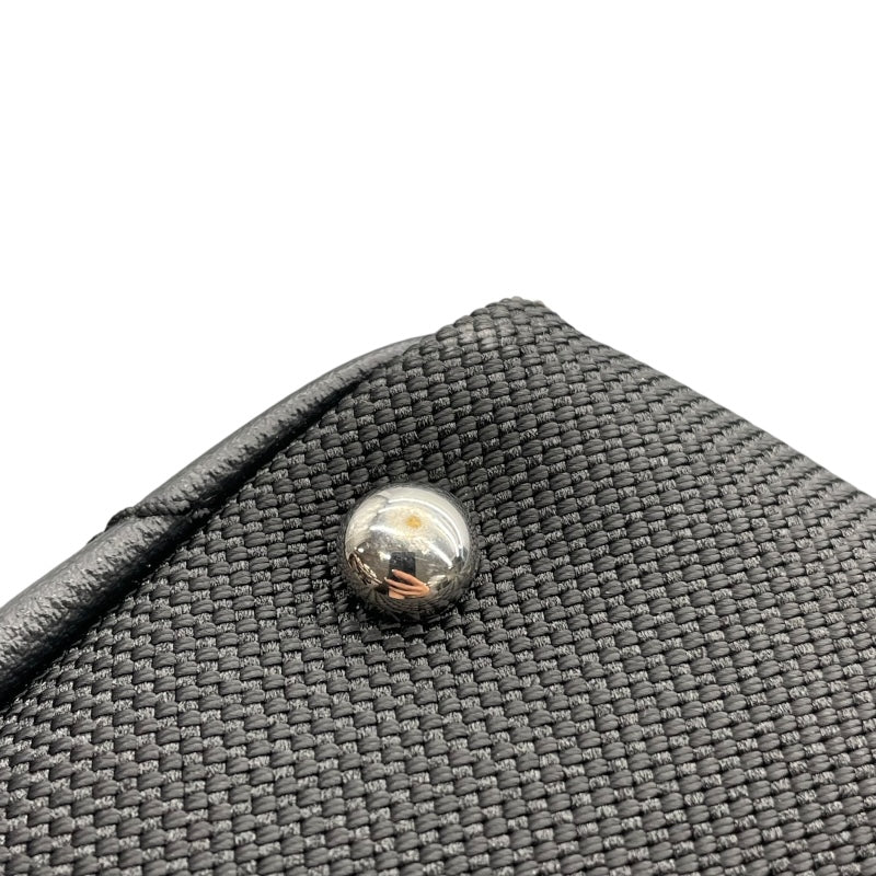 シャネル CHANEL パリビアリッツトートPM A34208　15番台 ブラック　シルバー金具 コーティングキャンバス レディース トートバッグ