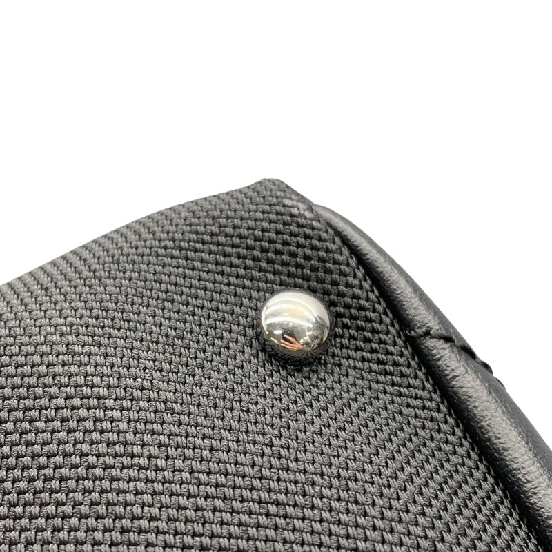 シャネル CHANEL パリビアリッツトートPM A34208　15番台 ブラック　シルバー金具 コーティングキャンバス レディース トートバッグ