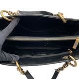 シャネル CHANEL GSTトート A50995　19番台 ブラック　ゴールド金具 キャビアスキン レディース トートバッグ