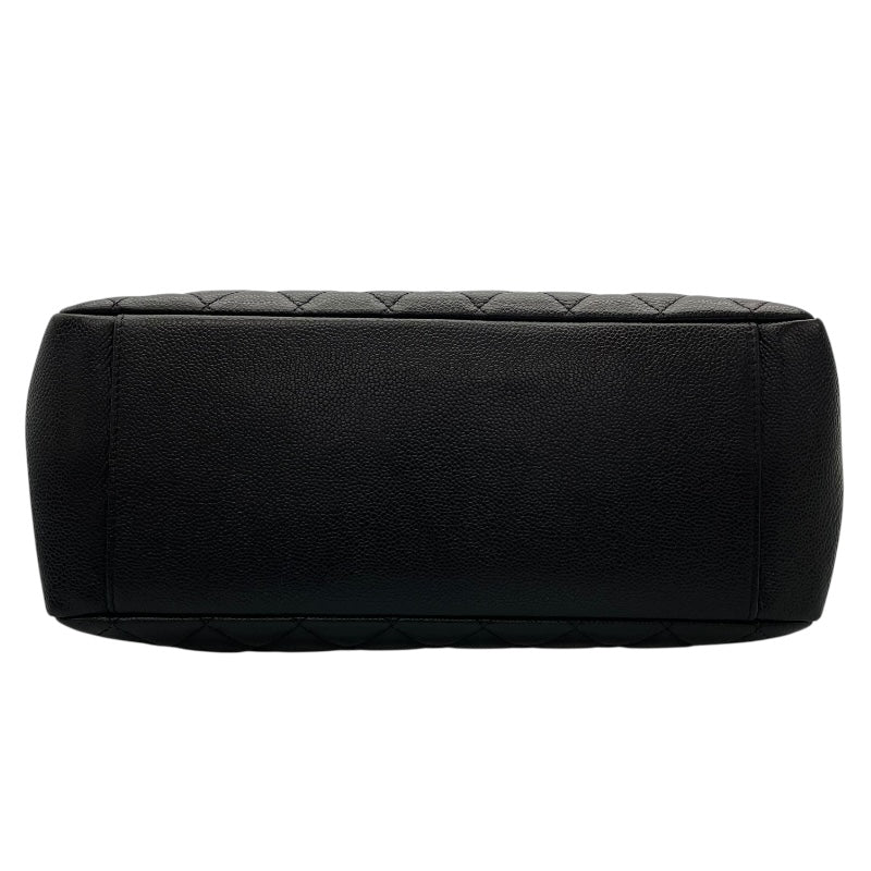 シャネル CHANEL GSTトート A50995　19番台 ブラック　ゴールド金具 キャビアスキン レディース トートバッグ
