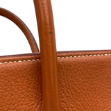 エルメス HERMES バーキン35 □C刻印 フォーブ GD金具 バレニア レディース ハンドバッグ
