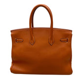 エルメス HERMES バーキン35 □C刻印 フォーブ GD金具 バレニア レディース ハンドバッグ