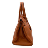 エルメス HERMES バーキン35 □C刻印 フォーブ GD金具 バレニア レディース ハンドバッグ