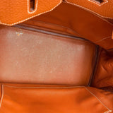 エルメス HERMES バーキン35 □C刻印 フォーブ GD金具 バレニア レディース ハンドバッグ