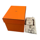 エルメス HERMES ピコタンロックPM U刻 オレンジポピー×シルバー金具 トリヨン レディース ハンドバッグ