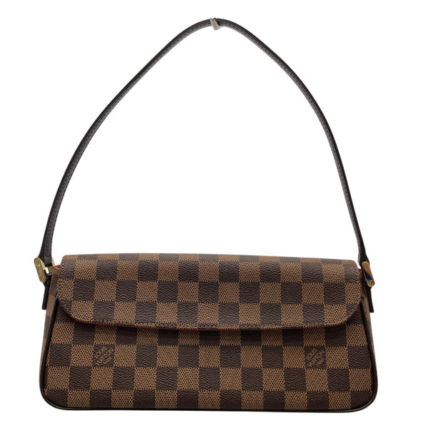 ルイ・ヴィトン LOUIS VUITTON レコレータ  N51299 ダミエ・エベヌ ダミエ・エベヌ レディース ショルダーバッグ