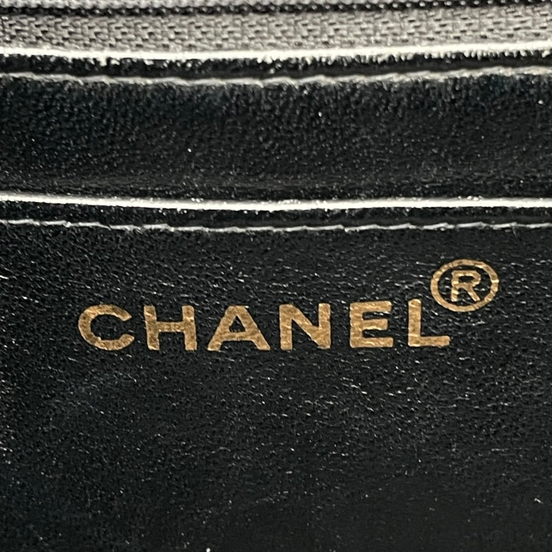 シャネル CHANEL ダイアナ25 A01165　50番台 ブラック　ゴールド金具 キャビアスキン レディース ショルダーバッグ
